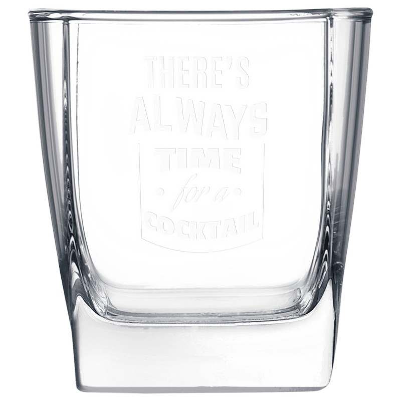 (image for) 10 1/2 oz. Square on the Rocks Glass